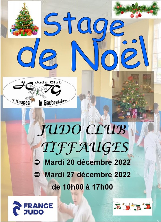 Stage Judo de Noël